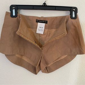 Vintage Y2K Plein Sud Leather Mini Shorts Hot Pants